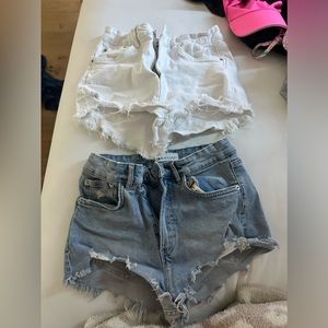 Set of Zara Jean shorts